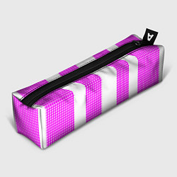 Пенал для ручек Color pink white, цвет: 3D-принт