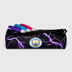 Пенал для ручек Манчестер молнии шторм неон, цвет: 3D-принт — фото 2