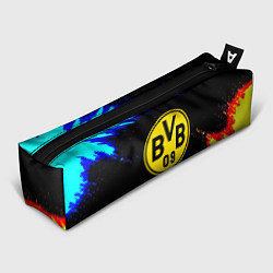 Пенал для ручек Borussia огненные и холодные краски, цвет: 3D-принт