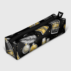 Пенал для ручек Новогодний вайб, цвет: 3D-принт