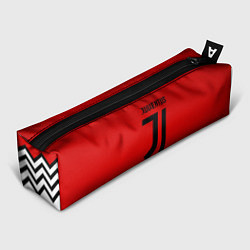 Пенал для ручек Ювентус полосы спорт, цвет: 3D-принт