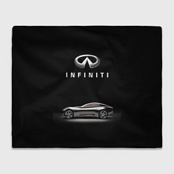 Плед флисовый Infiniti, цвет: 3D-велсофт