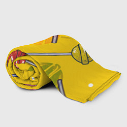Плед флисовый Чупа-Чупс, цвет: 3D-велсофт — фото 2