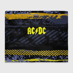 Плед флисовый AC/DC: Danger Style, цвет: 3D-велсофт