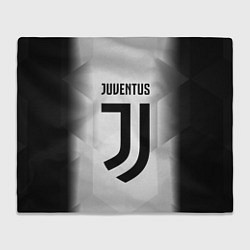 Плед флисовый FC Juventus: Silver Original, цвет: 3D-велсофт