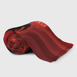 Плед флисовый Dark Souls: Red Sunrise, цвет: 3D-велсофт — фото 2