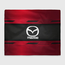 Плед флисовый Mazda Sport, цвет: 3D-велсофт