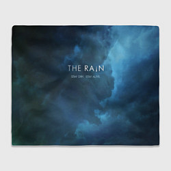 Плед флисовый The Rain: Stay Dry, цвет: 3D-велсофт