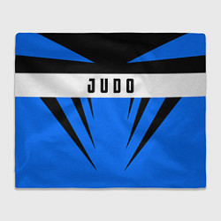 Плед флисовый Judo Fighter, цвет: 3D-велсофт