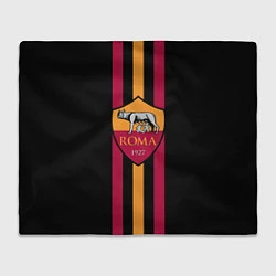 Плед флисовый FC Roma 1927, цвет: 3D-велсофт