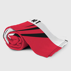 Плед флисовый Sport: Red Style, цвет: 3D-велсофт — фото 2