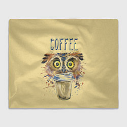 Плед Owls like coffee