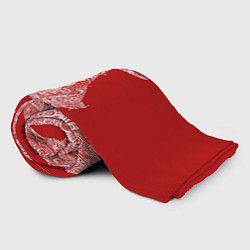 Плед флисовый Красная свинья 2019, цвет: 3D-велсофт — фото 2