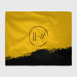 Плед 21 Pilots: Yellow Logo