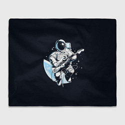 Плед флисовый Space rock, цвет: 3D-велсофт