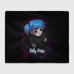 Плед флисовый Sally Face: Lonely, цвет: 3D-велсофт