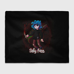 Плед флисовый Sally Face: Fly, цвет: 3D-велсофт