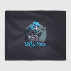 Плед флисовый Sally Face: Rock, цвет: 3D-велсофт