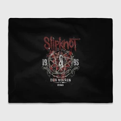 Плед флисовый Slipknot 1995, цвет: 3D-велсофт