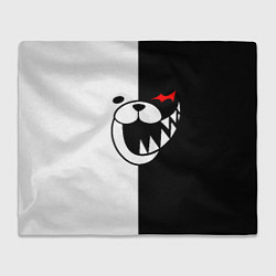 Плед флисовый MONOKUMA, цвет: 3D-велсофт