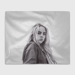 Плед флисовый BILLIE EILISH, цвет: 3D-велсофт