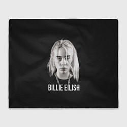 Плед флисовый BILLIE EILISH, цвет: 3D-велсофт