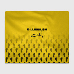 Плед Billie Eilish: Yellow Autograph