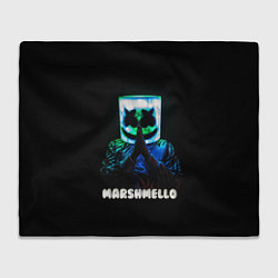 Плед флисовый Marshmello, цвет: 3D-велсофт