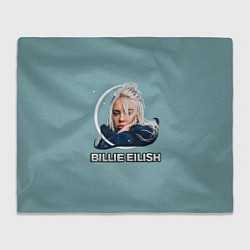 Плед флисовый BILLIE EILISH, цвет: 3D-велсофт