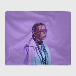 Плед флисовый BILLIE EILISH, цвет: 3D-велсофт