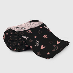 Плед флисовый КИС-КИС, цвет: 3D-велсофт — фото 2