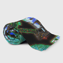 Плед флисовый TERRARIA EXCLUSIVE, цвет: 3D-велсофт — фото 2