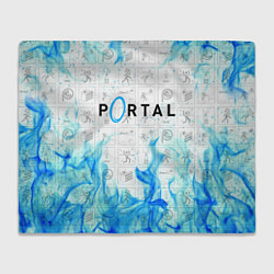 Плед флисовый PORTAL, цвет: 3D-велсофт