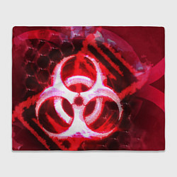 Плед флисовый Plague Inc LB Oko, цвет: 3D-велсофт