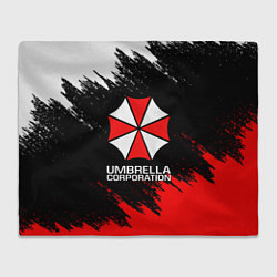 Плед флисовый UMBRELLA CORP, цвет: 3D-велсофт