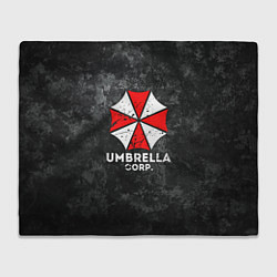 Плед флисовый UMBRELLA CORP, цвет: 3D-велсофт