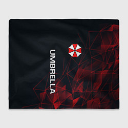 Плед флисовый UMBRELLA CORP, цвет: 3D-велсофт