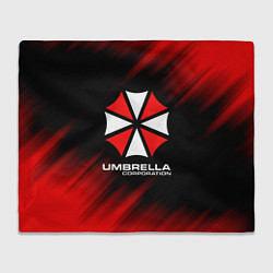 Плед флисовый Umbrella Corporation, цвет: 3D-велсофт