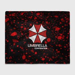 Плед флисовый UMBRELLA CORP, цвет: 3D-велсофт