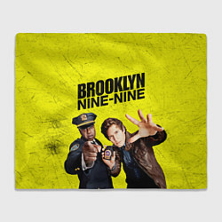 Плед флисовый Brooklyn Nine-Nine, цвет: 3D-велсофт