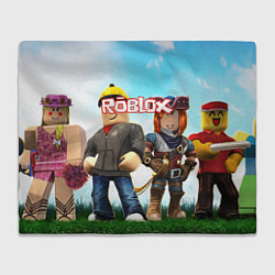 Плед флисовый ROBLOX, цвет: 3D-велсофт