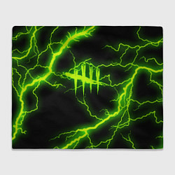 Плед флисовый DEAD BY DAYLIGHT, цвет: 3D-велсофт