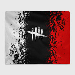 Плед флисовый DEAD BY DAYLIGHT, цвет: 3D-велсофт
