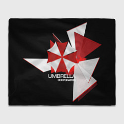 Плед флисовый UMBRELLA CORP, цвет: 3D-велсофт