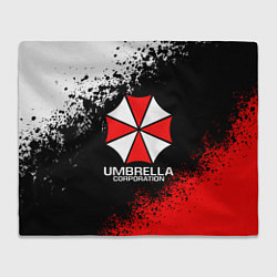 Плед флисовый RESIDENT EVIL UMBRELLA, цвет: 3D-велсофт