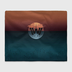 Плед флисовый Westworld, цвет: 3D-велсофт