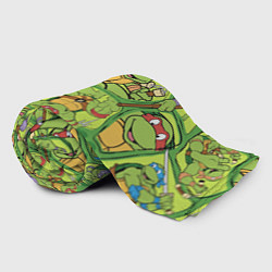 Плед флисовый Teenage Mutant Ninja Turtles, цвет: 3D-велсофт — фото 2