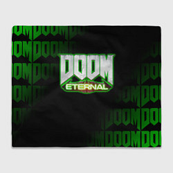 Плед флисовый DOOM: ETERNAL, цвет: 3D-велсофт