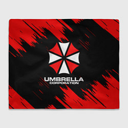 Плед флисовый Umbrella Corporation, цвет: 3D-велсофт