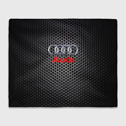 Плед флисовый AUDI, цвет: 3D-велсофт